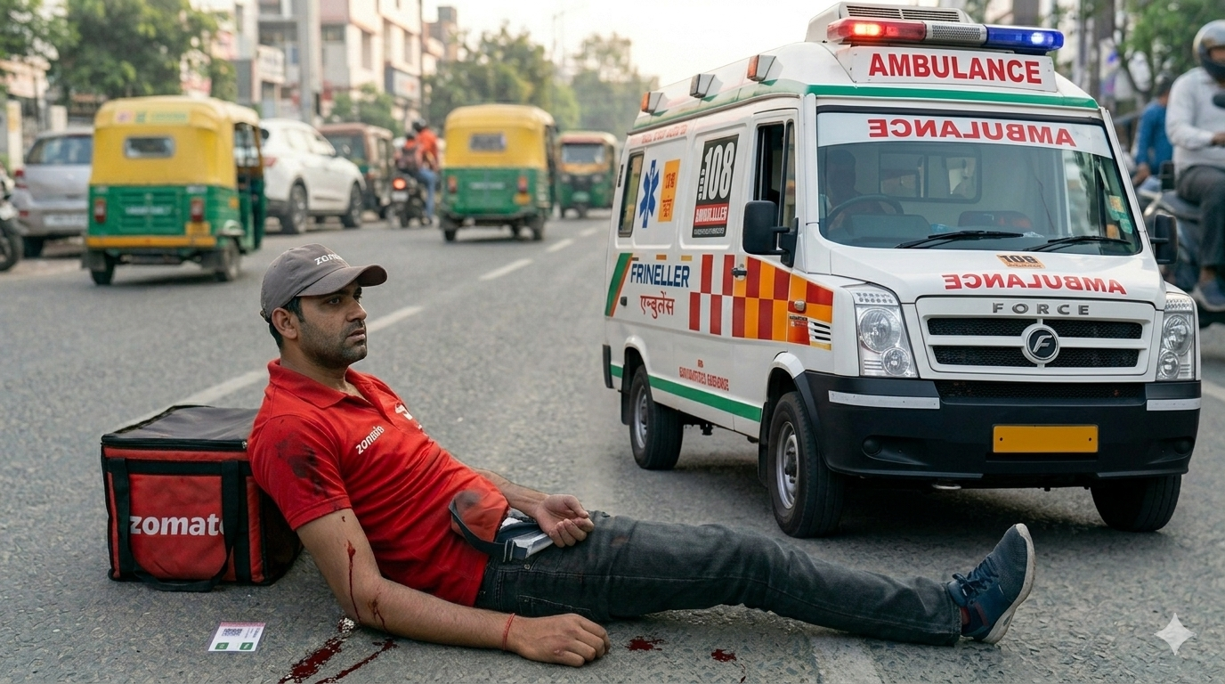 Doctors in ambulance get's your health data
